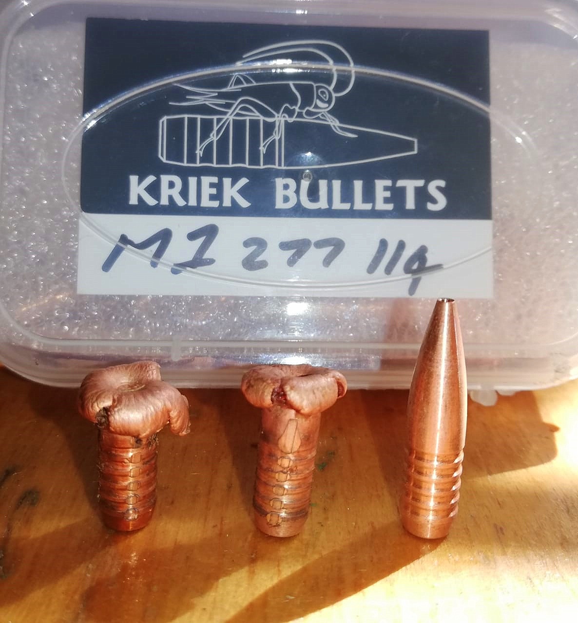 .277 114gr Retrieved, Bwb 60m & Imp 200m